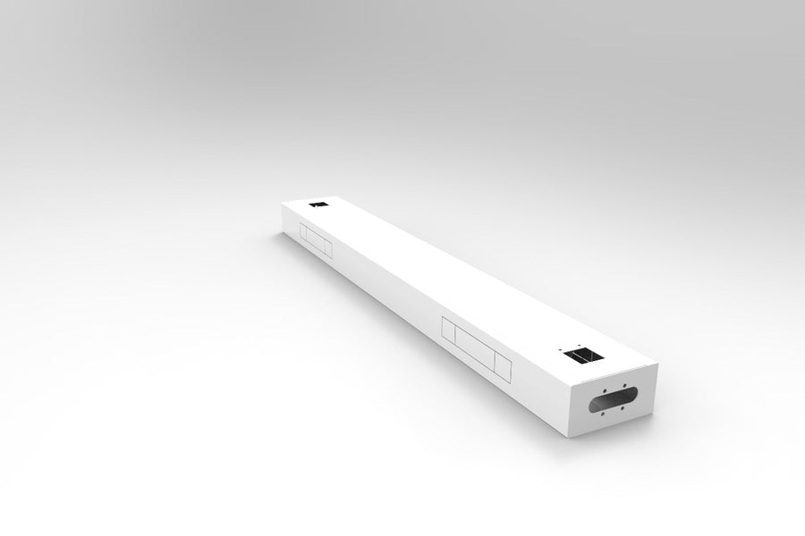 Boost Plus Single Sided Workstation Cable Tray To Suit 1500mm W Worktops (8834188706072)