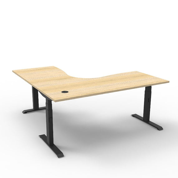 BOOST+ Corner Height Adjustable Workstation