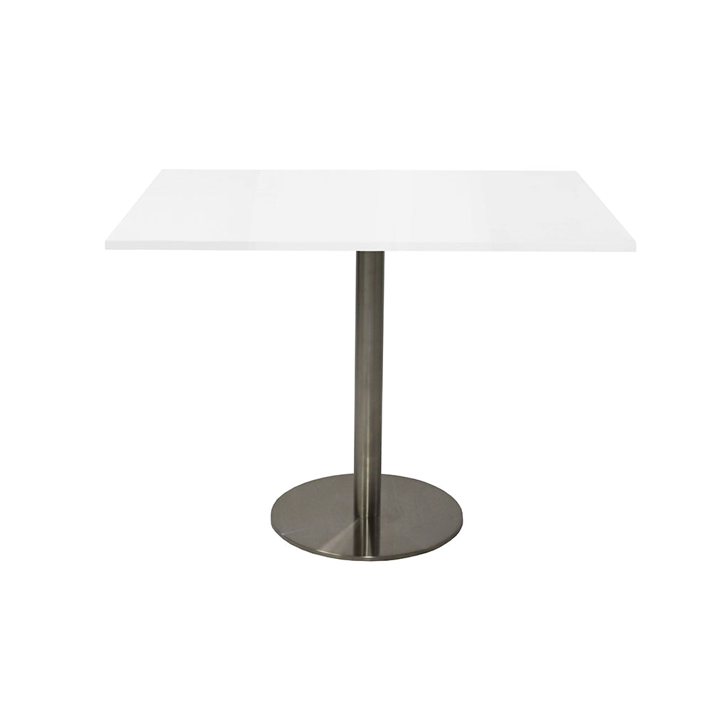 Square Flat Disc Base Table – Applied Furniture