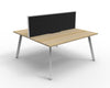 Deluxe Eternity Double Sided Workstation With Screens (8822167994648)
