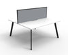 Deluxe Eternity Double Sided Workstation With Screens (8822167994648)