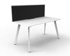 Deluxe Eternity Single Sided Workstation - With Screens (8820904460568)