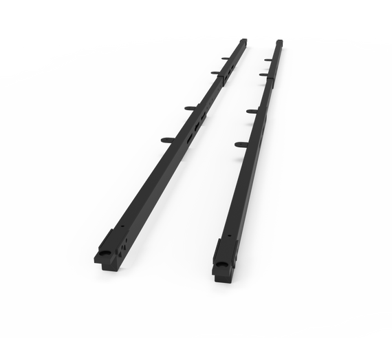 Telescopic Rail - (2 Rails Per Box) (8831428690200)