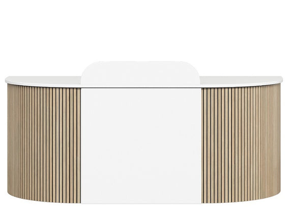 Roxi Front Panel Counter Desk (8868645699864)