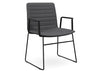 Nikola Sled Chair + Arms (8842436411672)
