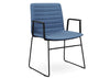 Nikola Sled Chair + Arms (8842436411672)