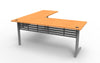 Rapid Span Open C Leg Workstation with Return (8799193923864)