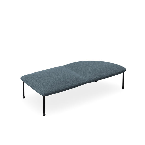 Bowie Right Curve Ottoman
