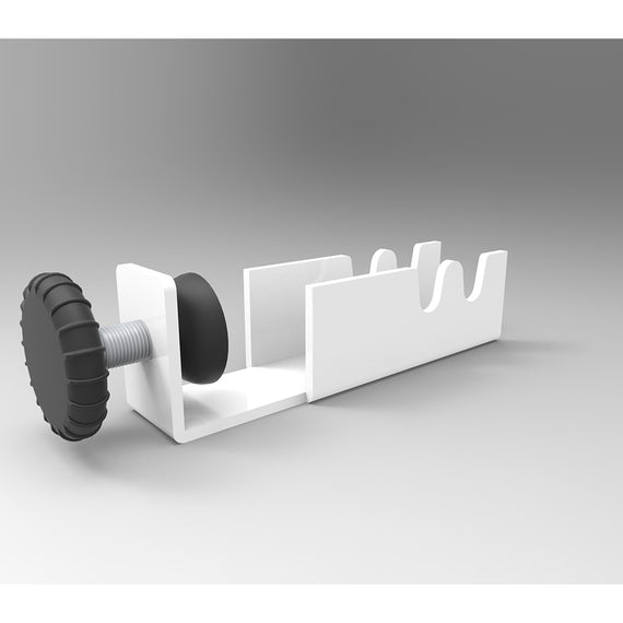 Rapid Infinity Return/Corner Workstation Rail Clamp (Set of 2)