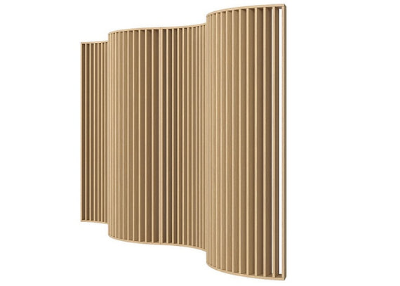 Curved Snake Slat Wall (8872950595864)