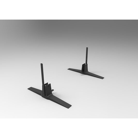 Pair Of Powdercoated Free Standing Feet To Suit Shush30+ Screens