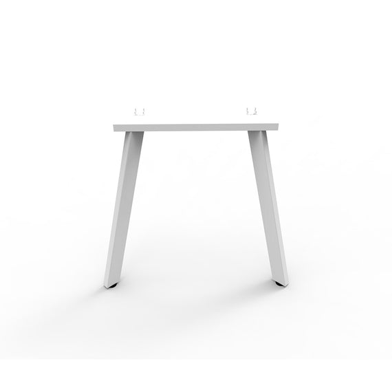 Eternity Return Leg 600mm W - Powdercoat Finish -  1 x Leg ONLY