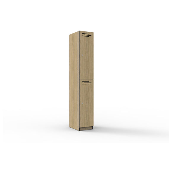 2 Door Melamine Locker