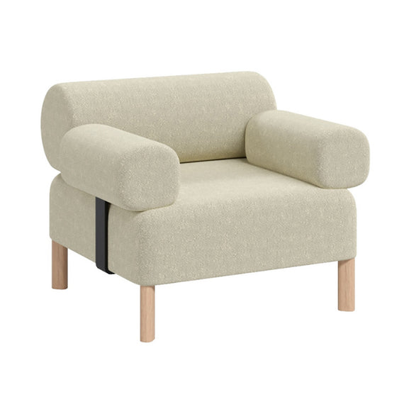 Pebbles Single Seater + 1 Backrest + 2 Armrests