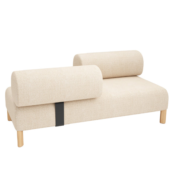 Pebbles Two Seater + 2 Backrests (Opposite Facing)