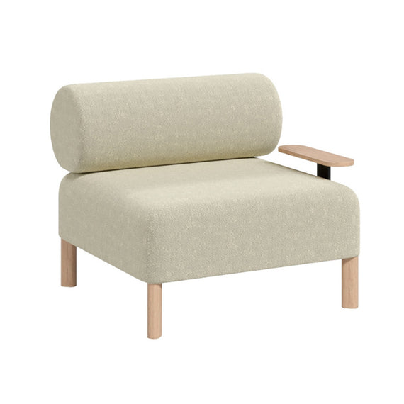 Pebbles Single Seater + 1 Backrest + 1 Table