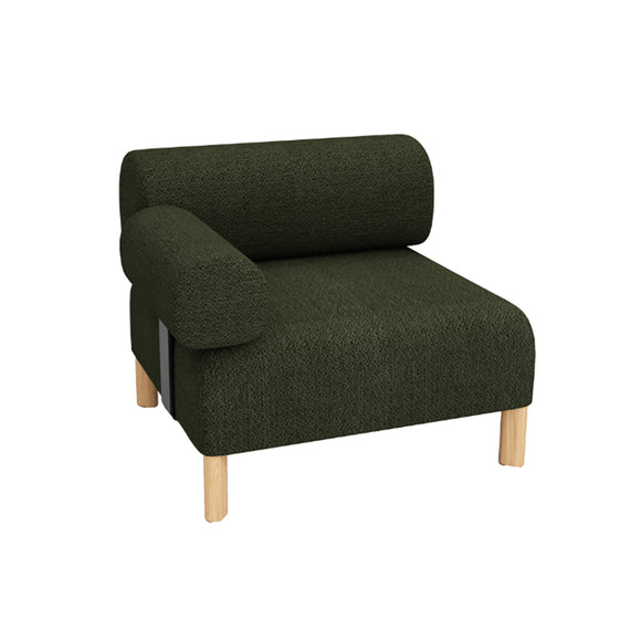 Pebbles Single Seater + 1 Backrest + 1 Armrest