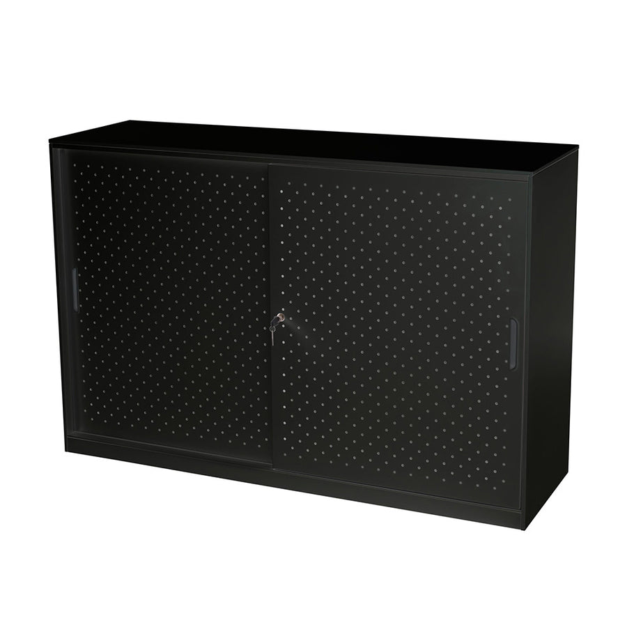 Perforated Sliding Door Cupboard
