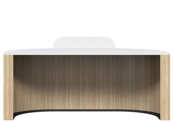 Roxi Front Panel Counter Desk (8868645699864)