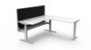 BOOST+ Corner Height Adjustable Workstation